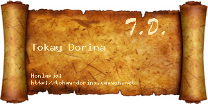 Tokay Dorina névjegykártya